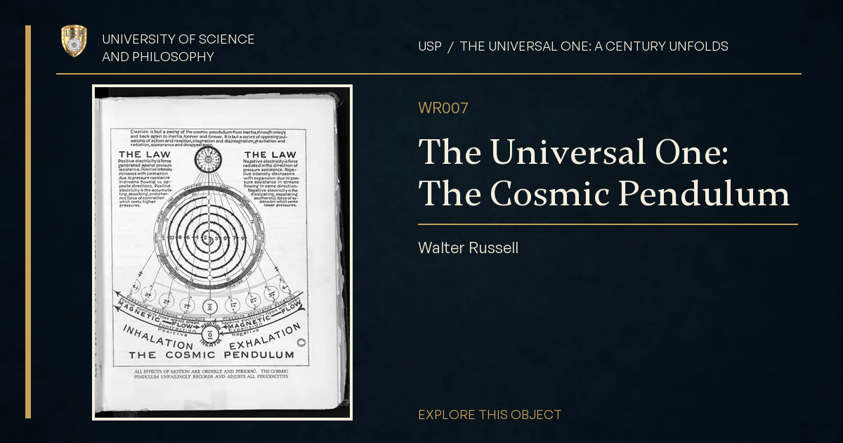 The Universal One: The Cosmic Pendulum