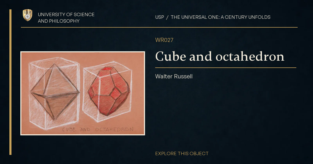 Cube and octahedron