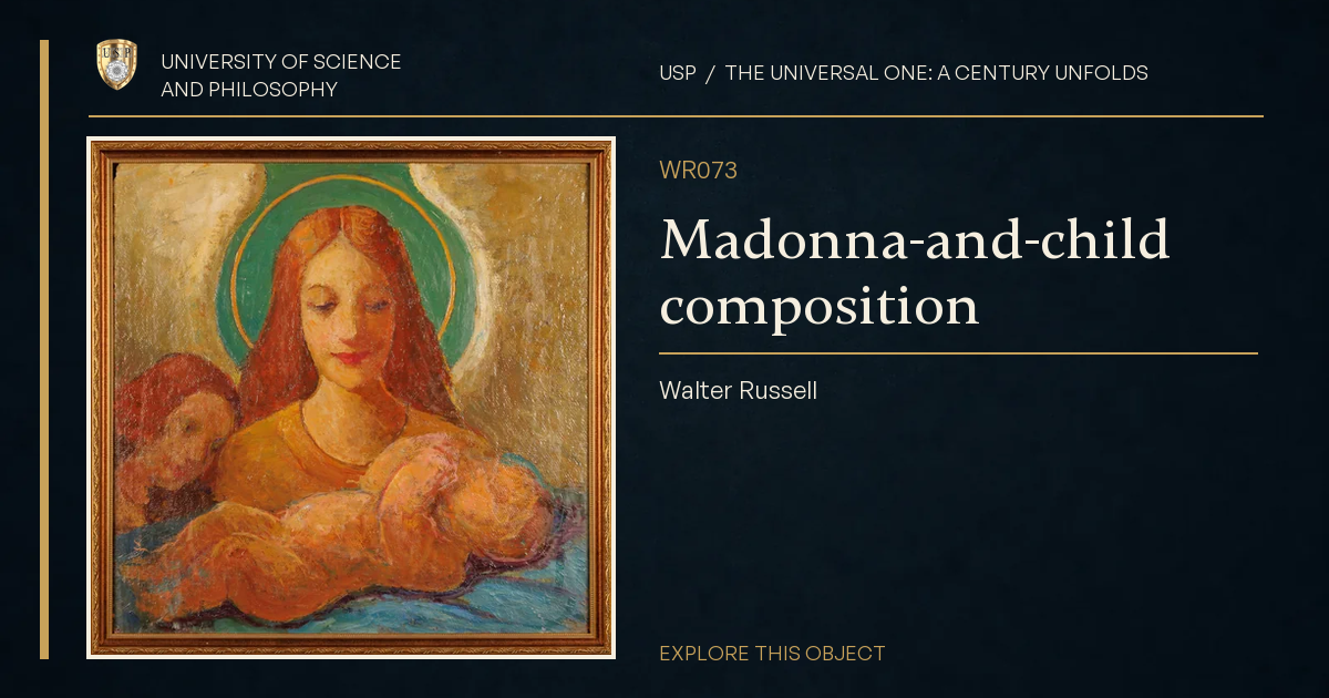 Madonna-and-child composition