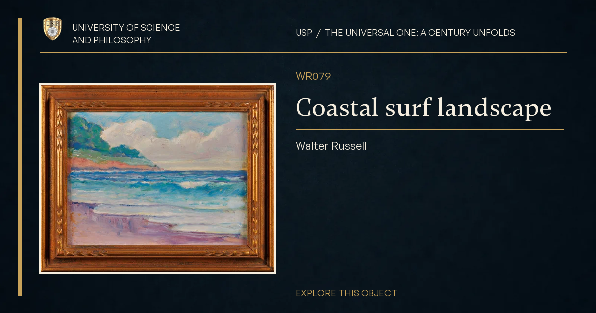 Coastal surf landscape