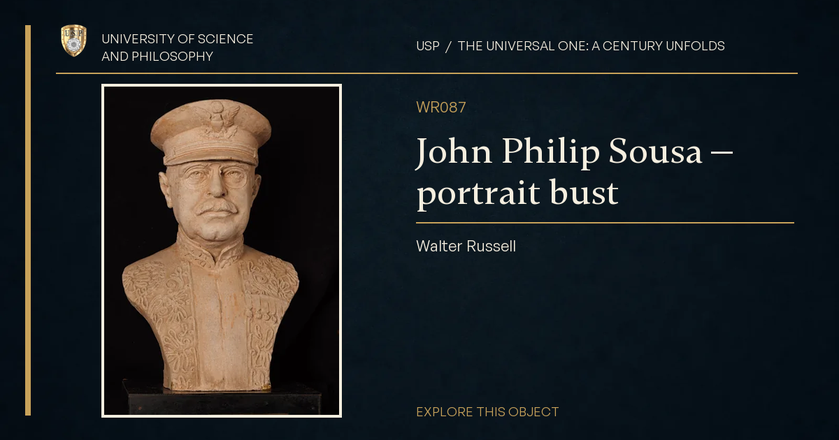 John Philip Sousa — portrait bust