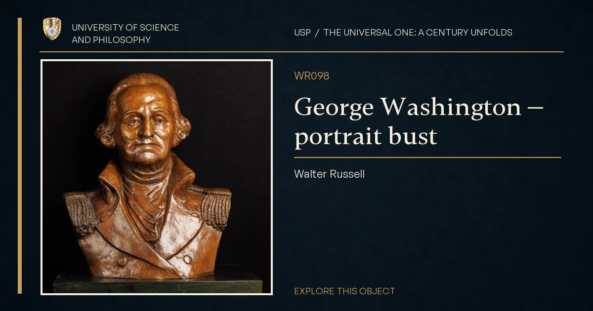 George Washington — portrait bust