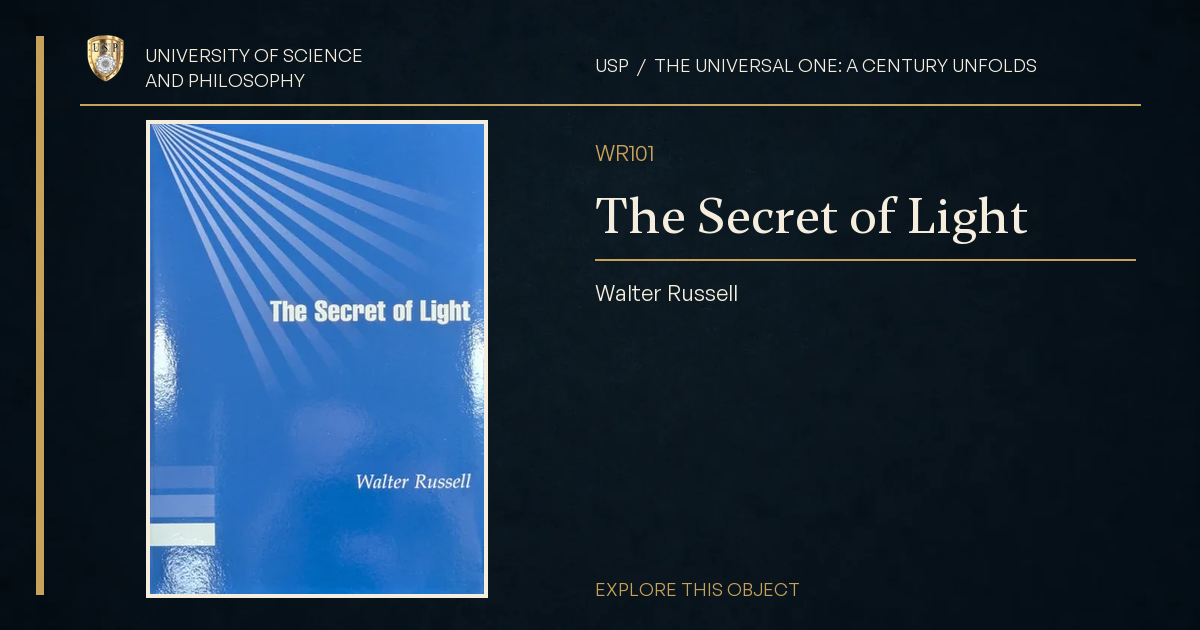 The Secret of Light