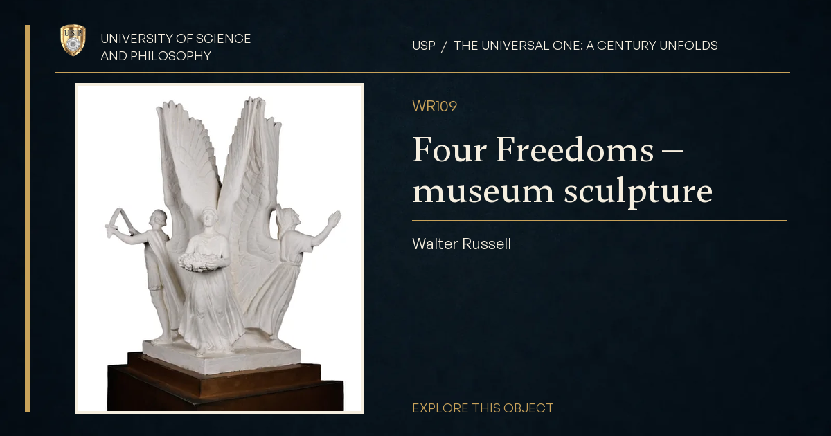 Four Freedoms — museum sculpture