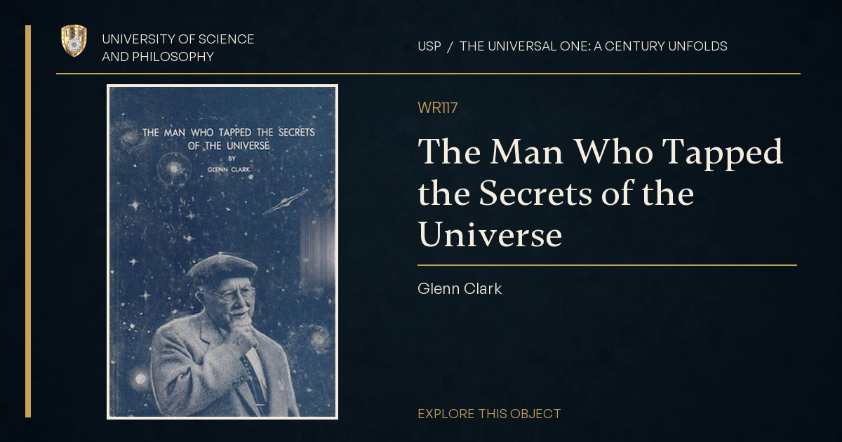 The Man Who Tapped the Secrets of the Universe